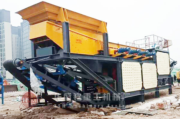 中小型砂廠移動(dòng)制砂機(jī)